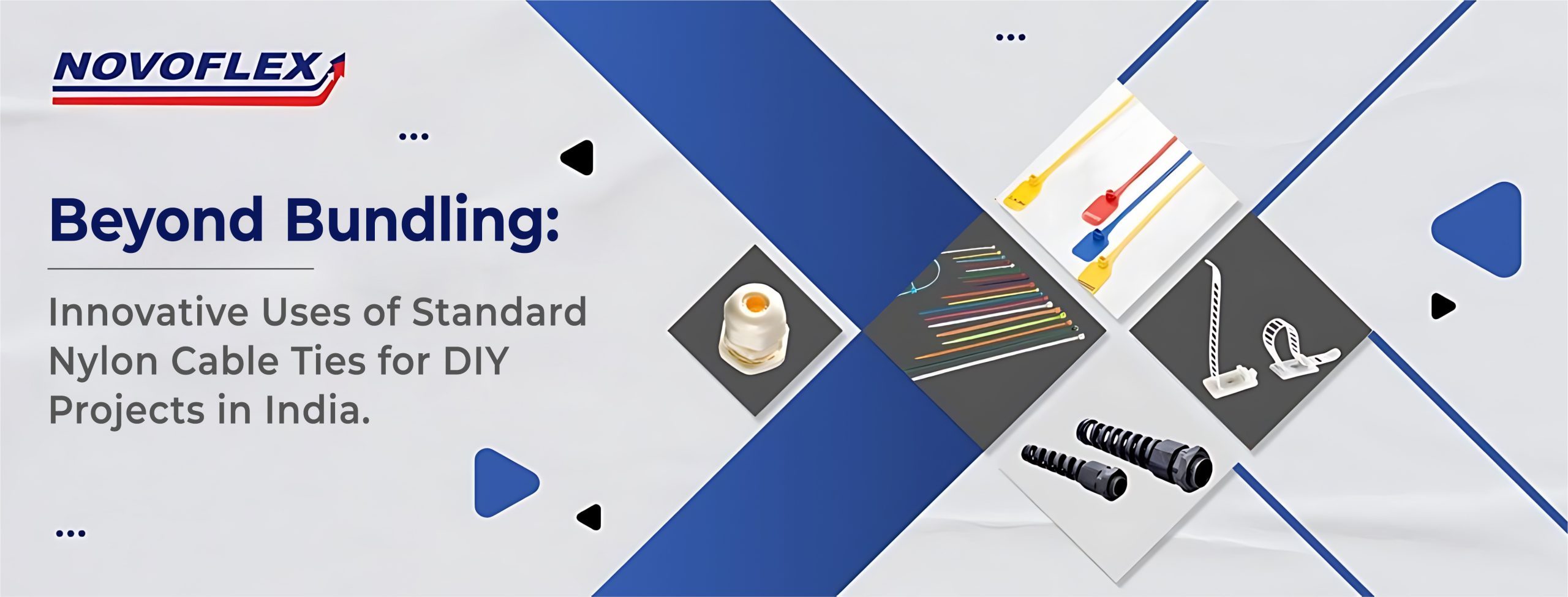 Innovative uses of standard nylon cable ties