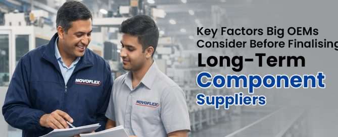 Industrial OEM buyers assessing long-term component suppliers at a manufacturing plant.