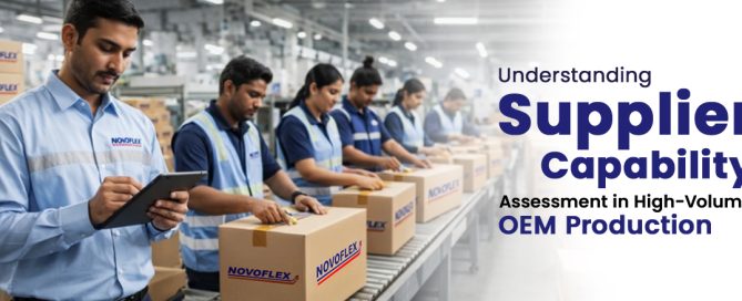 OEM engineering team reviewing supplier capability assessment and manufacturing process stability for high-volume production