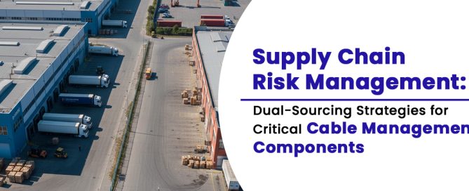 Supply Chain Risk Management: Dual-Sourcing Strategies for Critical Cable Management Components