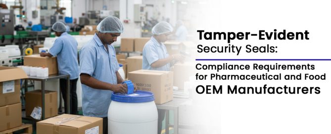 Tamper-Evident Security Seals for Pharmaceutical & Food OEM Compliance