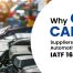 OEM automotive cable ties used in wiring harness systems under IATF 16949 quality-controlled manufacturing environments